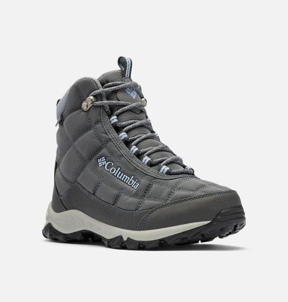 Columbia Firecamp Boots Grey For Women's NZ20756 New Zealand